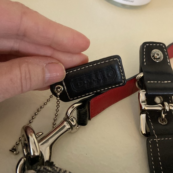 Coach Wool & Leather Houndstooth Mini Shoulder Bag - Picture 6 of 16